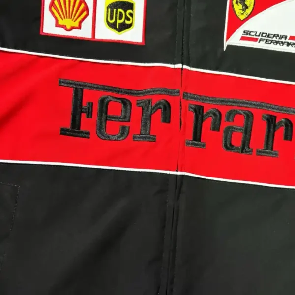 Vintage Racing f1 Jacket Black - Image 4
